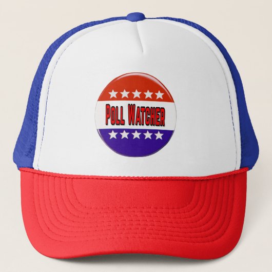 Poll Watcher Trucker Pet (Voorkant)