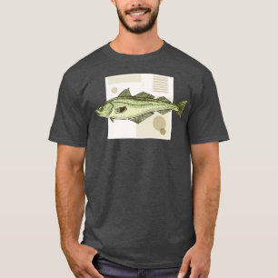 Pollack pollock fish t-shirt