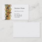 Pollack Swirl bus. kaarten Visitekaartje (Voorkant / Achterkant)