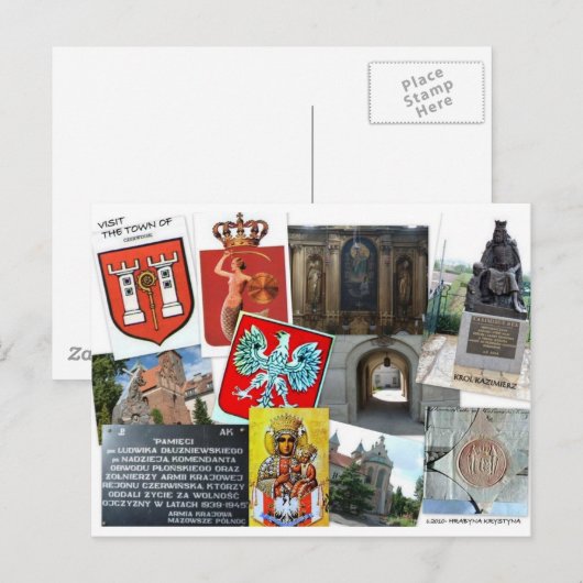 POLLAGE BRIEFKAART (Voorkant / Achterkant)