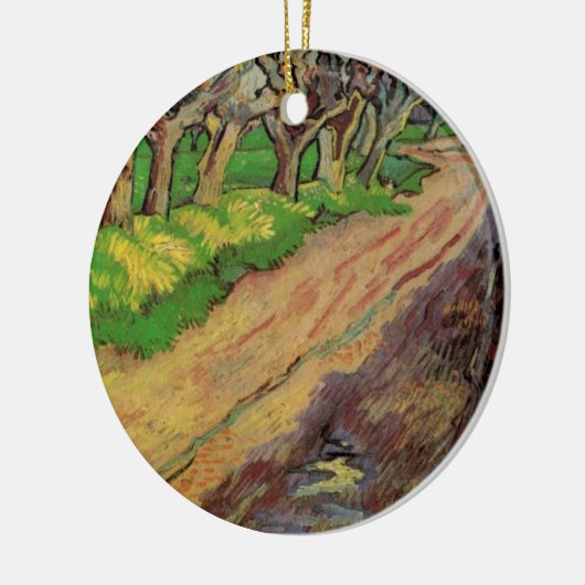 Pollard Willows door Vincent van Gogh Keramisch Ornament (Links)