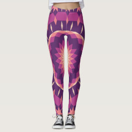 Pollen-tegelpatroon Leggings