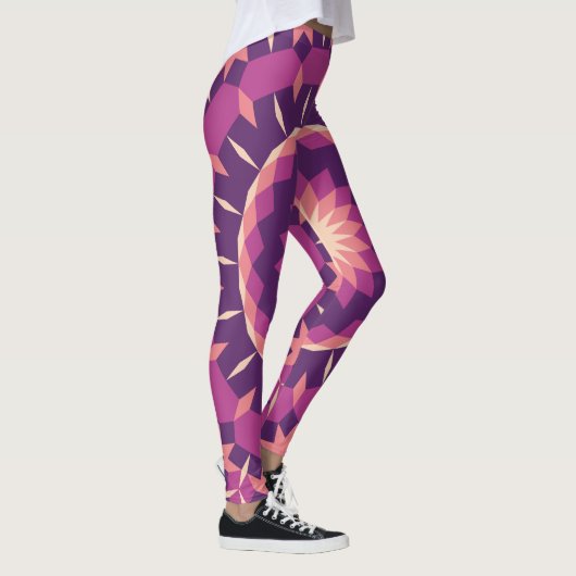 Pollen Tiling Pattern Leggings (Rechts)