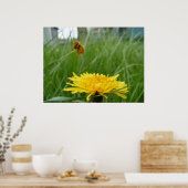 Pollenface Honeybee Poster (Keuken)