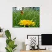 Pollenface Honeybee Poster (Thuiskantoor)