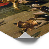 Pollice Verso — met een draaiende duim Poster (Hoek)