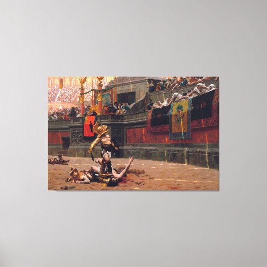 Pollice Verso verpakt canvas 53,5 x 35,5 inch (Voorkant)