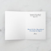 Polliceman K-9 Dog Support-vriendschapskaart Kaart (Binnen)