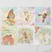 Pollinator Valentijnskaarten voor in de klas - 6 p Briefhoofd (Voorkant)