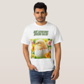 Pollito Impaciente: ¡Qué Estrecho! T-shirt (Voorkant volledig)