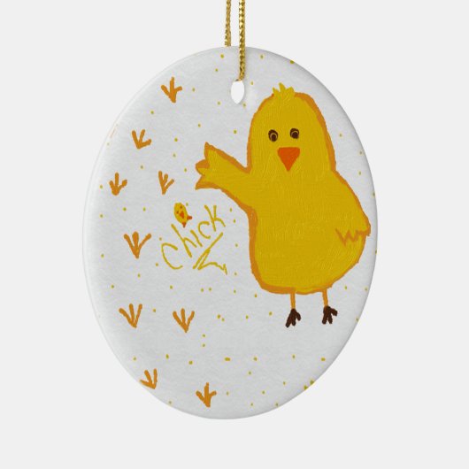 pollito keramisch ornament (Rechts)