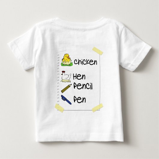 pollito / kip (Achterkant)