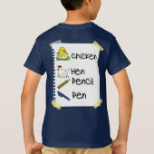 pollito t-shirt (Achterkant)