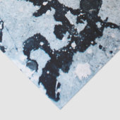 Pollock Style Stains Concrete Urban Loft DIY Decor Tissuepapier (Detail)