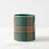 Pollock Tartan & Badge Mok (Midden)