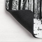 Pollok Park Bomen in Winter Muismat (Hoek)