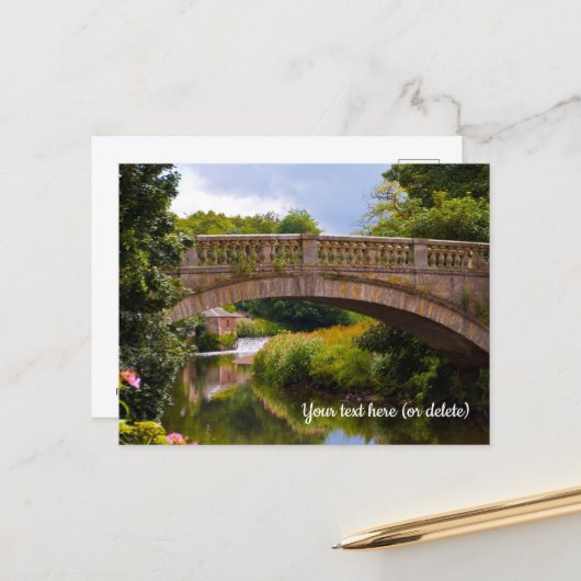 Pollok Park, Glasgow ansichtkaart Briefkaart (Voorkant / Achterkant in situ)
