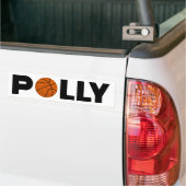 Polly Basketball Bumpersticker (Op Truck)