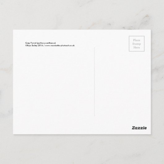 Polly Briefkaart (Achterkant)