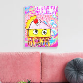 Polly Cake - Tortina - Canvas Afdruk (Insitu (Woonkamer))