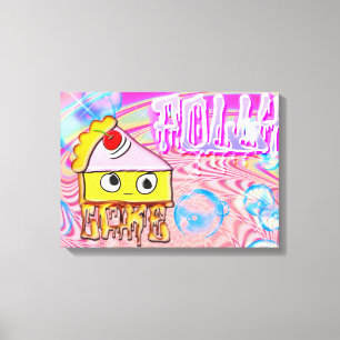 Polly Cake - Tortina - Canvas Afdruk