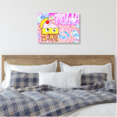 Polly Cake - Tortina - Canvas Afdruk (Insitu (Slaapkamer))