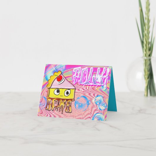 Polly Cake - Tortina - Kaart (Voorkant)