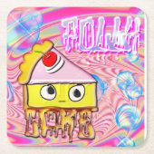 Polly Cake - Tortina - Kartonnen Onderzetters (Voorkant)