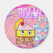 Polly Cake - Tortina - Magneet (Voorkant)