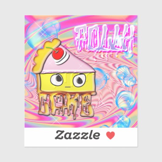 Polly Cake - Tortina - Sticker (Vel)