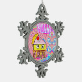 Polly Cake - Tortina - Tin Sneeuwvlok Ornament (Links)