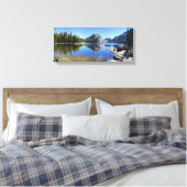 Polly Dome over Tenaya Lake - Yosemite Canvas Afdruk (Insitu (Slaapkamer))