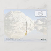 Polly Dome Reflection, Yosemite National Park Briefkaart (Achterkant)