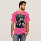 Polly Grey Retro Bootleg Retro Bootleg T-shirt (Voorkant volledig)