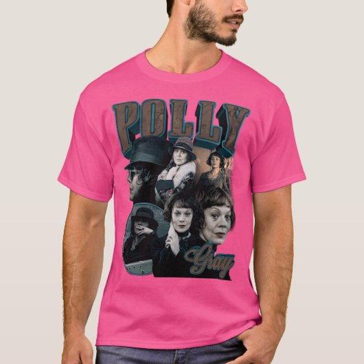 Polly Grey Retro Bootleg Retro Bootleg T-shirt (Voorkant)