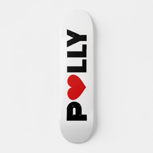 Polly Love Skateboard (Voorkant)
