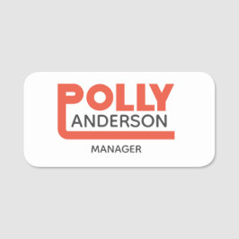 Polly Name Tag