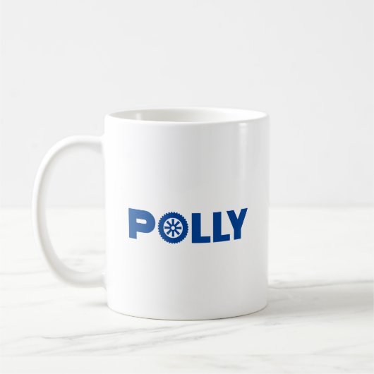 Polly Petrol Head Koffiemok (Links)