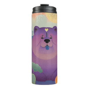 POLLY PLUM chow dog Thermosbeker