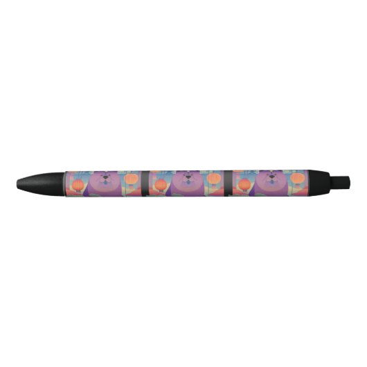 POLLY PLUM chow Zwarte Inkt Pen (Voorkant)