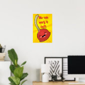 Polly Plunger Poster (Thuiskantoor)