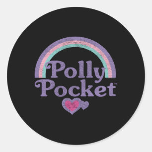Polly Pocket Rainbows Ronde Sticker