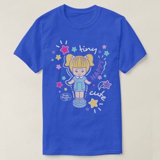 Polly Pocket Tiny Happy Cute Polly T-shirt (Design voorkant)
