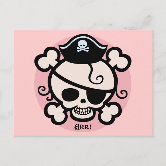 Polly Roger Briefkaart (Voorkant)