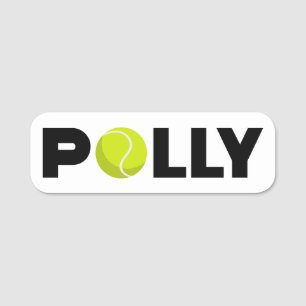 Polly Tennis Naamplaatje
