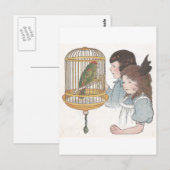 Polly the Parrot Briefkaart (Voorkant / Achterkant)