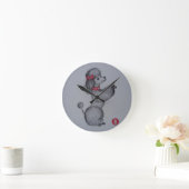 Polly the Poodle Ronde Klok (Huis)