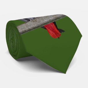 Polly Tie Double Sided Kleur (Donkergroen) Stropdas