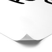 Polly Wanna Quacker Funny Animal Pun Poster (Hoek)