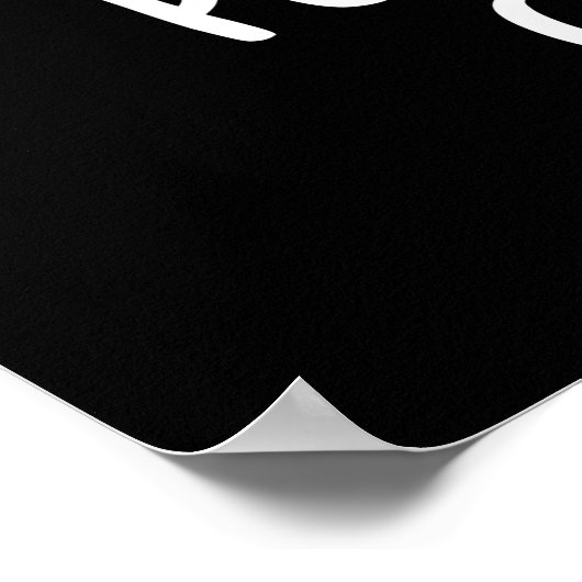 Polly Wanna Quacker Funny Animal Pun Poster (Hoek)